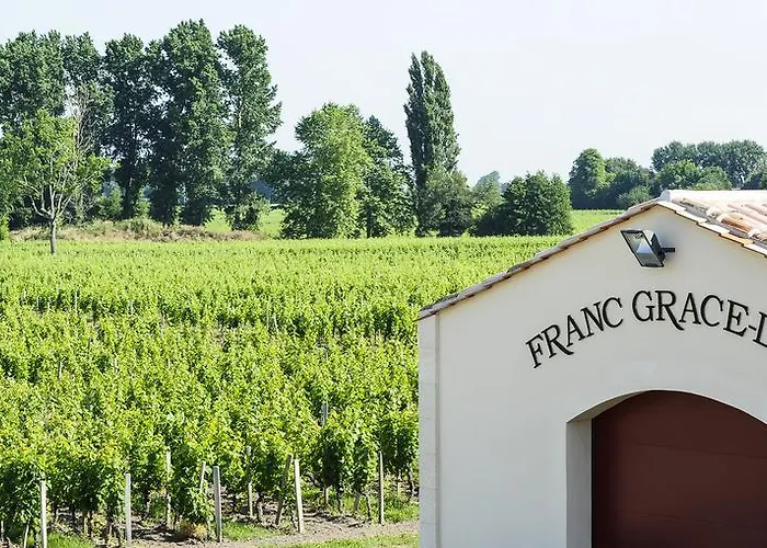 בית הארחה Chateau Franc Grace-dieu סנט-אמיליון