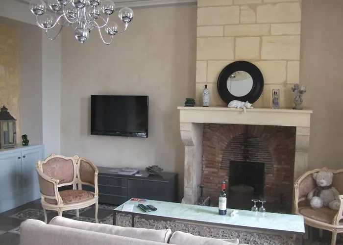 בית הארחה Chateau Franc Grace-dieu סנט-אמיליון